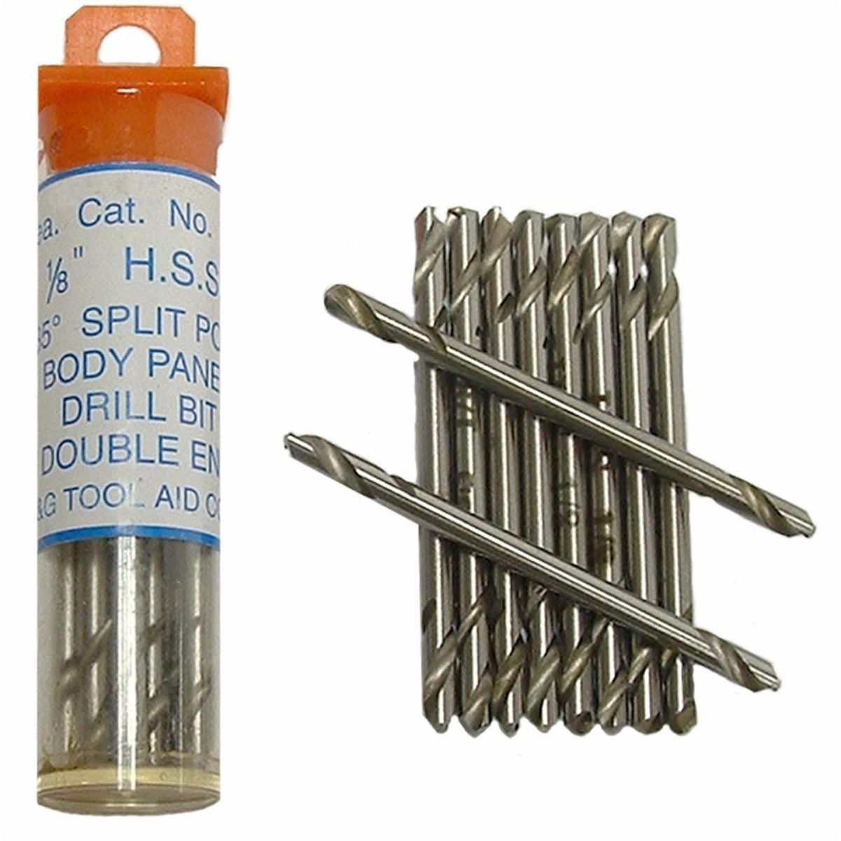 Double Ended Stubby Body Panel Drill Bits - 1/8 Inch