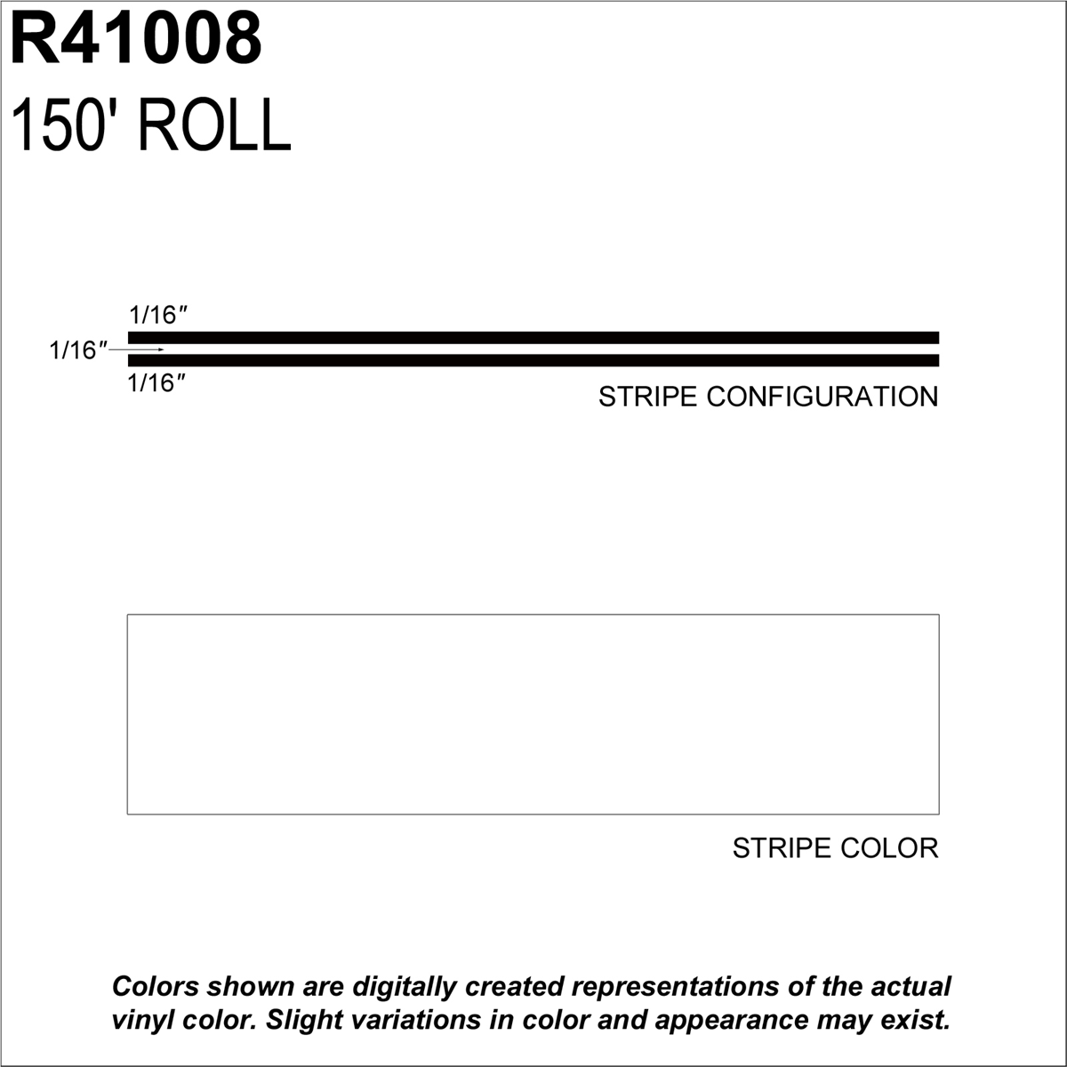 Prostripe 3/16" x 150' Multistripe Auto Pinstriping Tape White