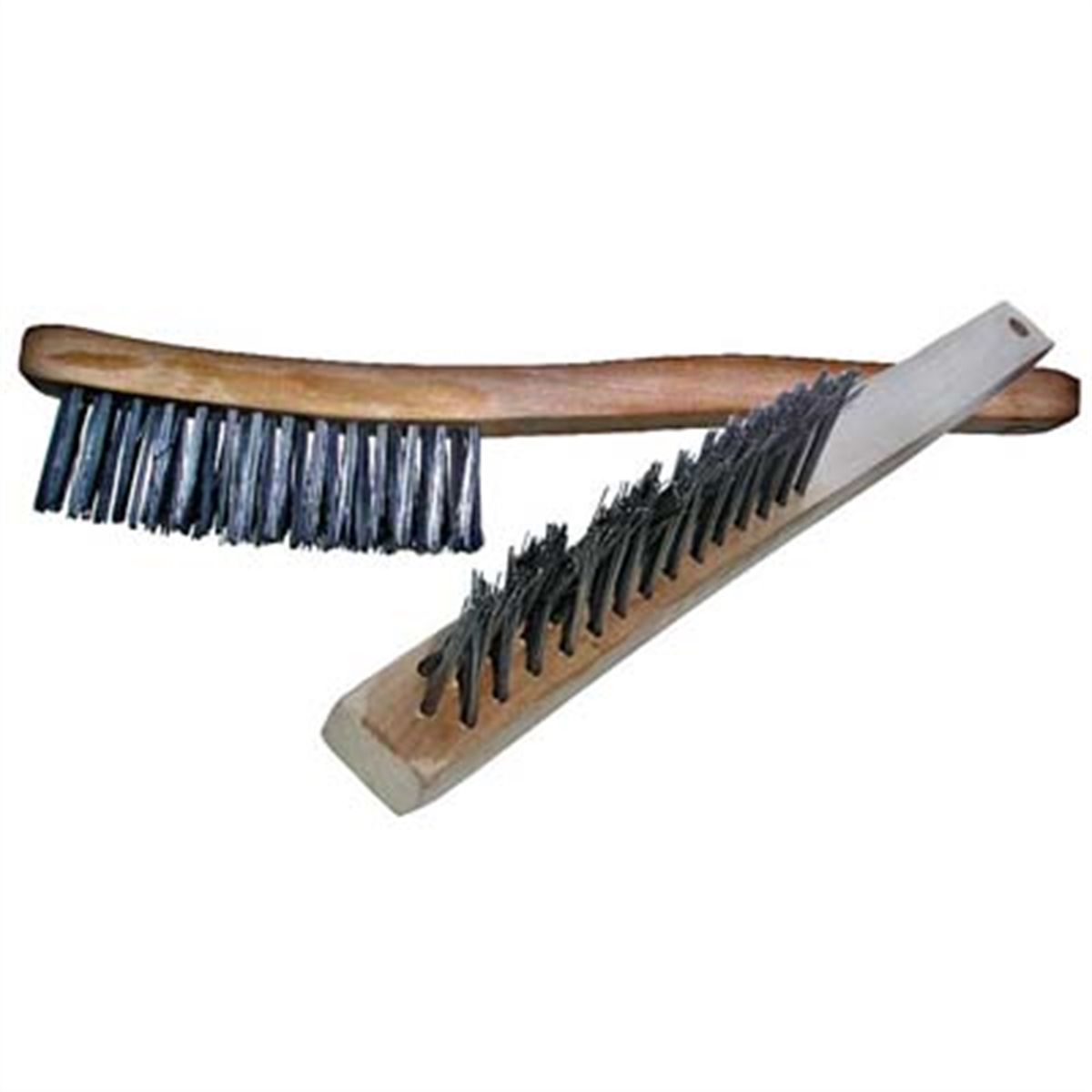 "V" Wire Brush Long Hdl