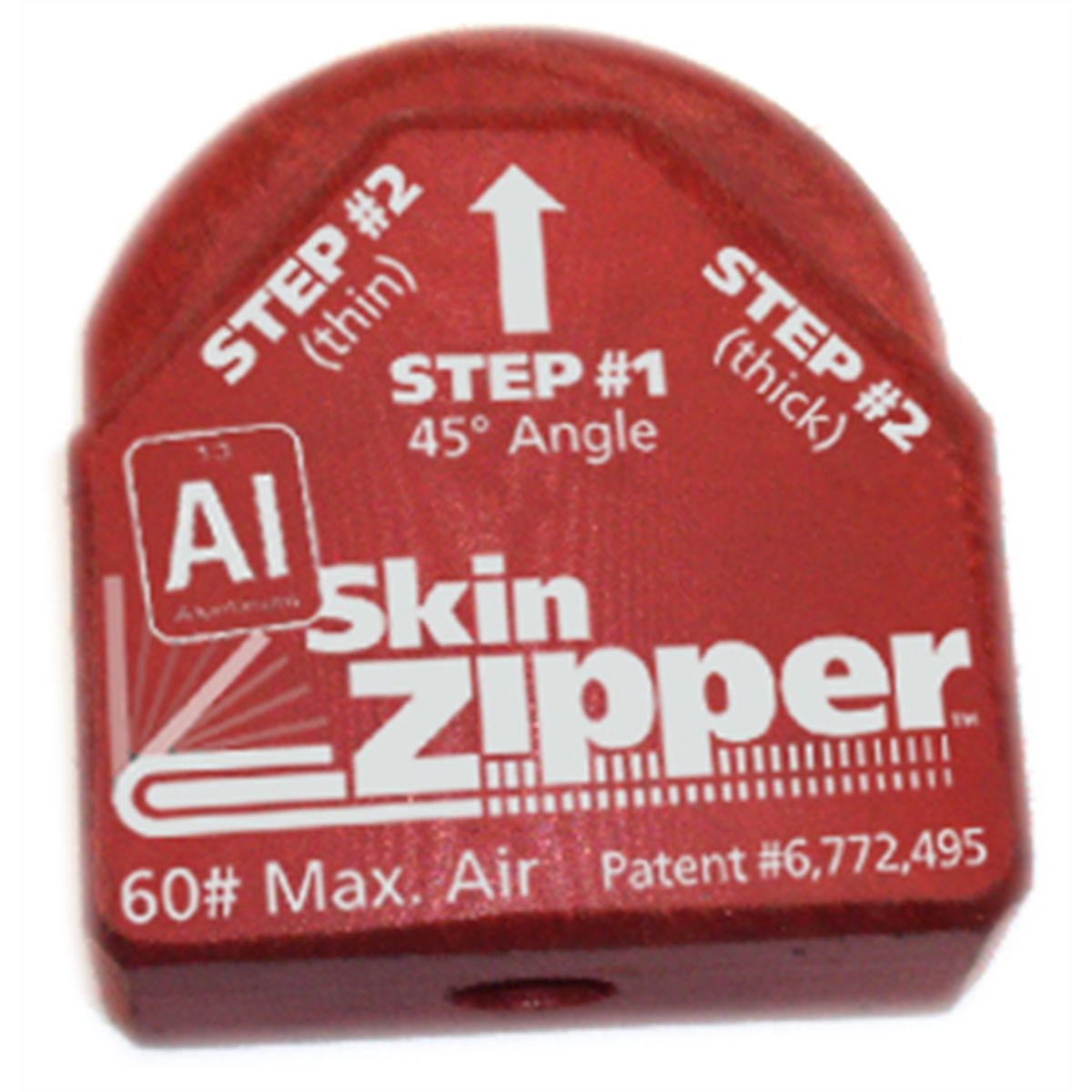 AL SKIN ZIPPER REPLACEMENT HEAD