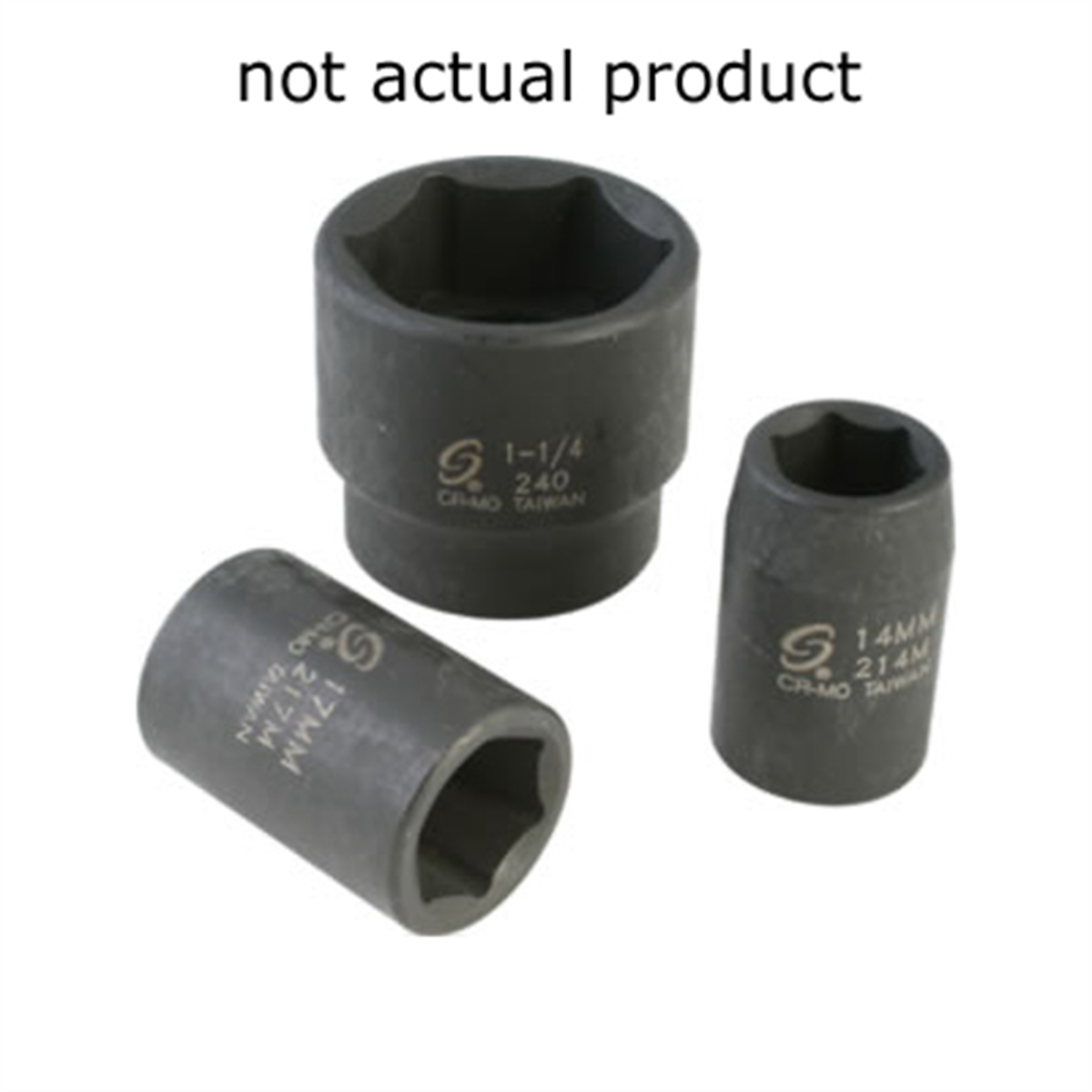 1/2 Inch Drive 12 Pt Metric Universal Deep Impact Socket 13mm