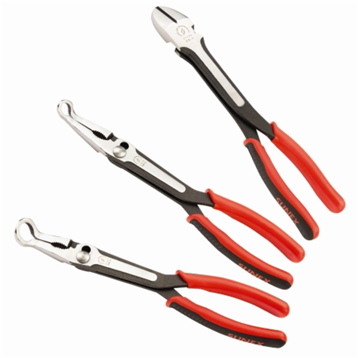 3PC HEAVY DUTY HOSE GRIPPER AND CUTTING PLIERS SET