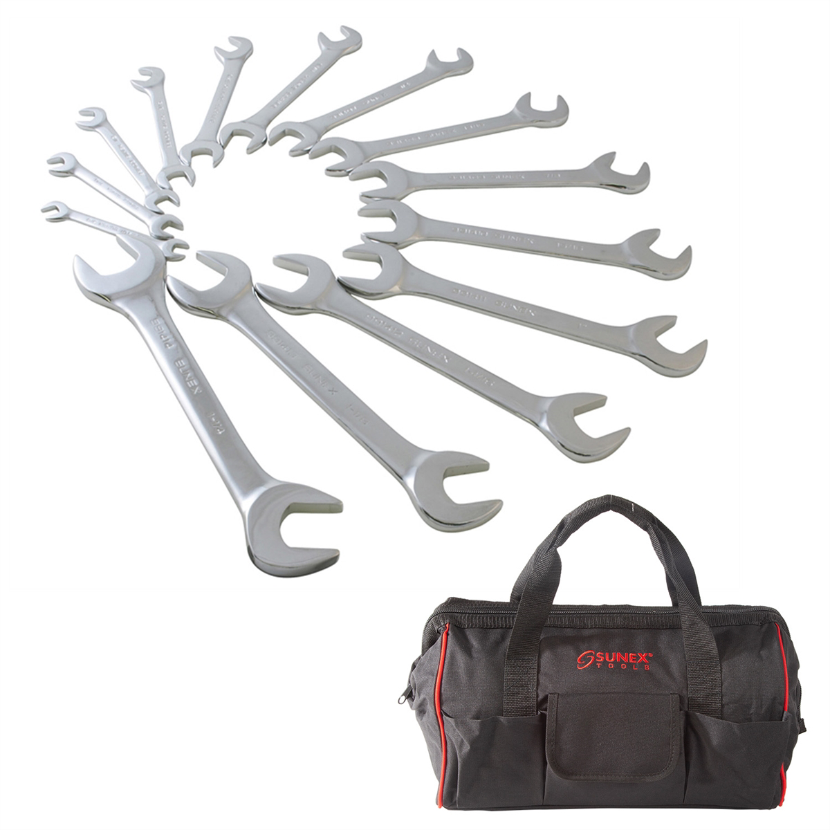 14pc Angle wrench set with Bag