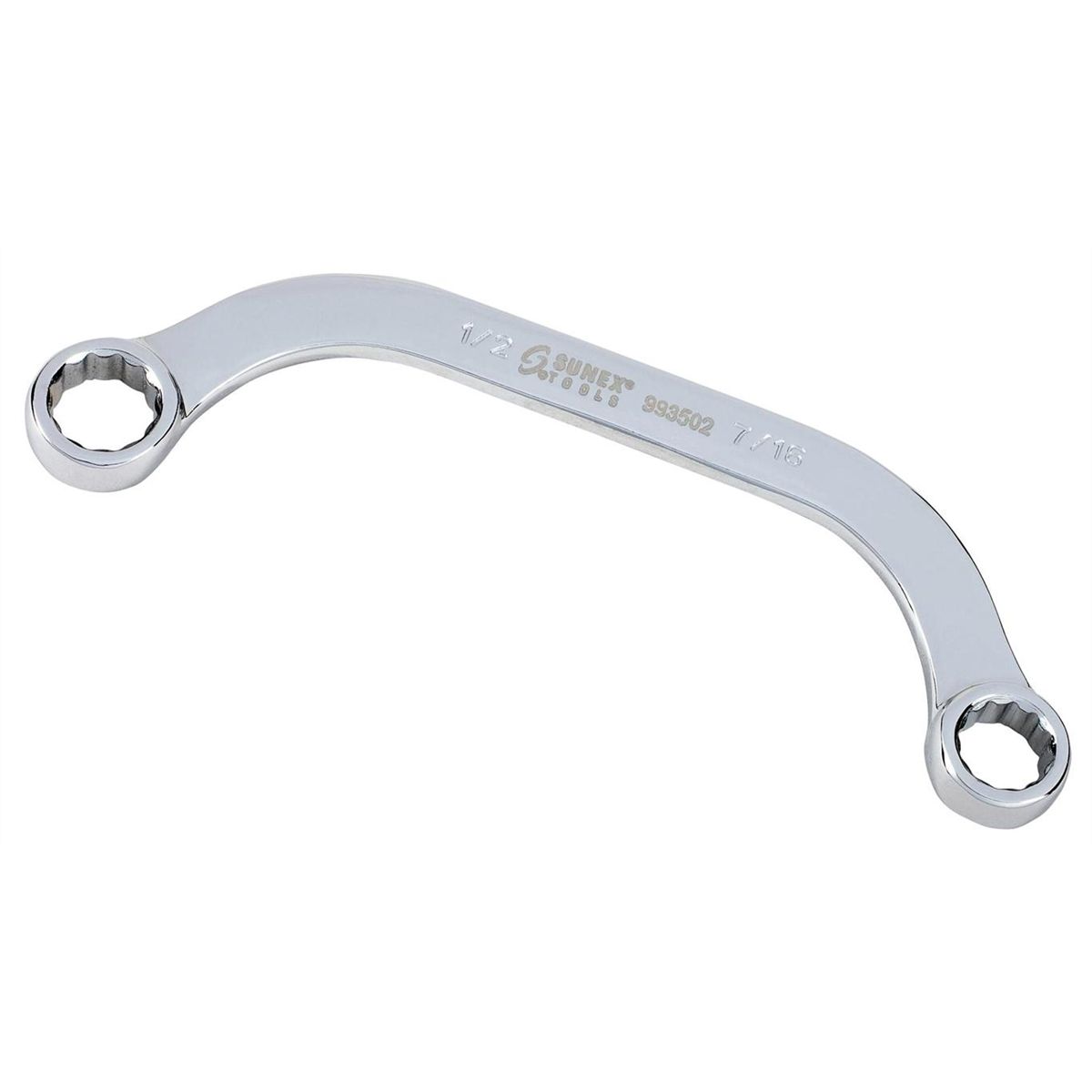 7/16\" x 1/2\" Half Moon Style Double Box End Wrench