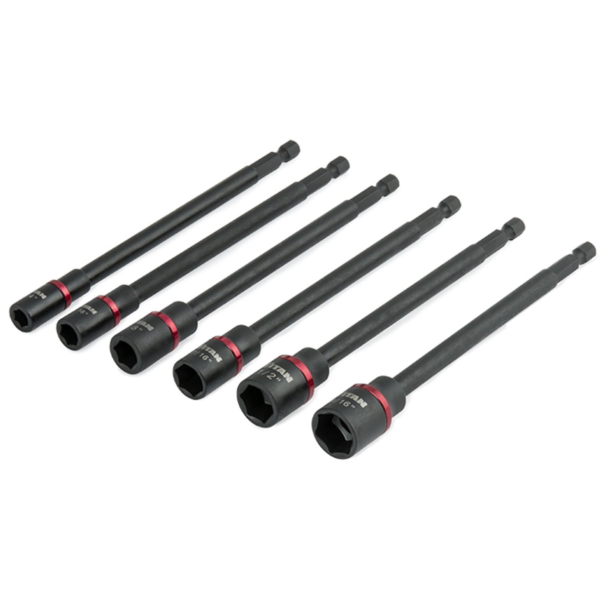 6PC 6IN SAE IMPACT NUT DRV