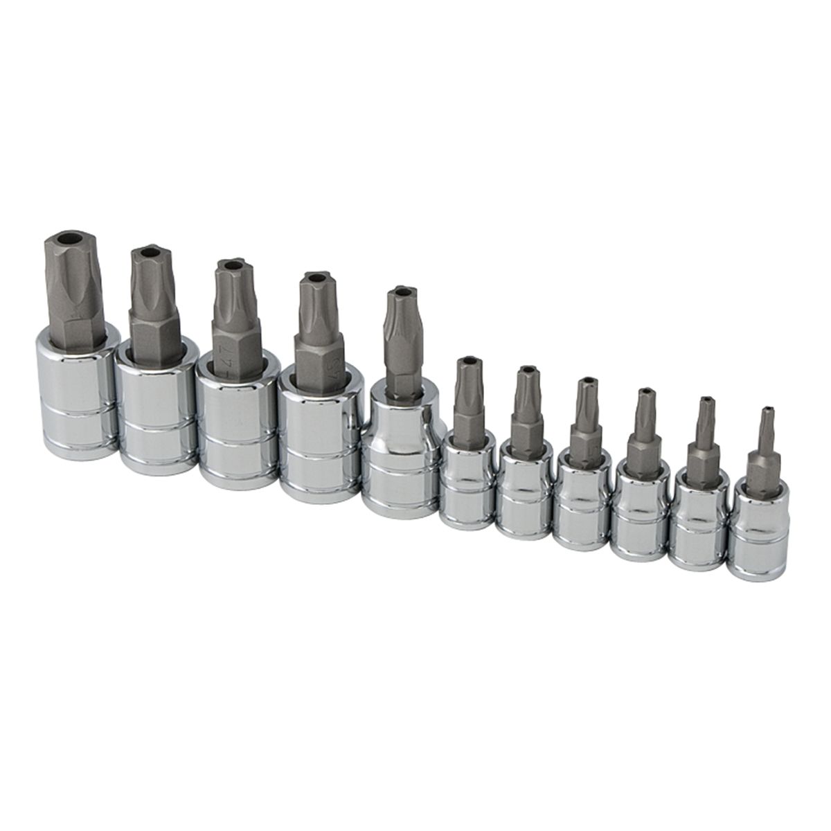 11pc 5-Lobe Tamper Resis. Bit Socket Set