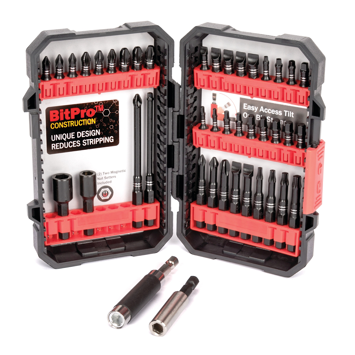 Titan | 16275 | Titan 42-Piece Impact Driver & Magnetic Bit Set