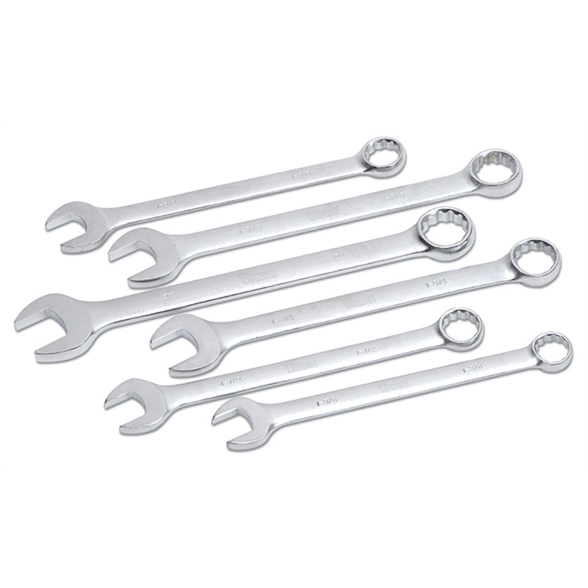 6 Pc. SAE Jumbo Combination Wrench Set