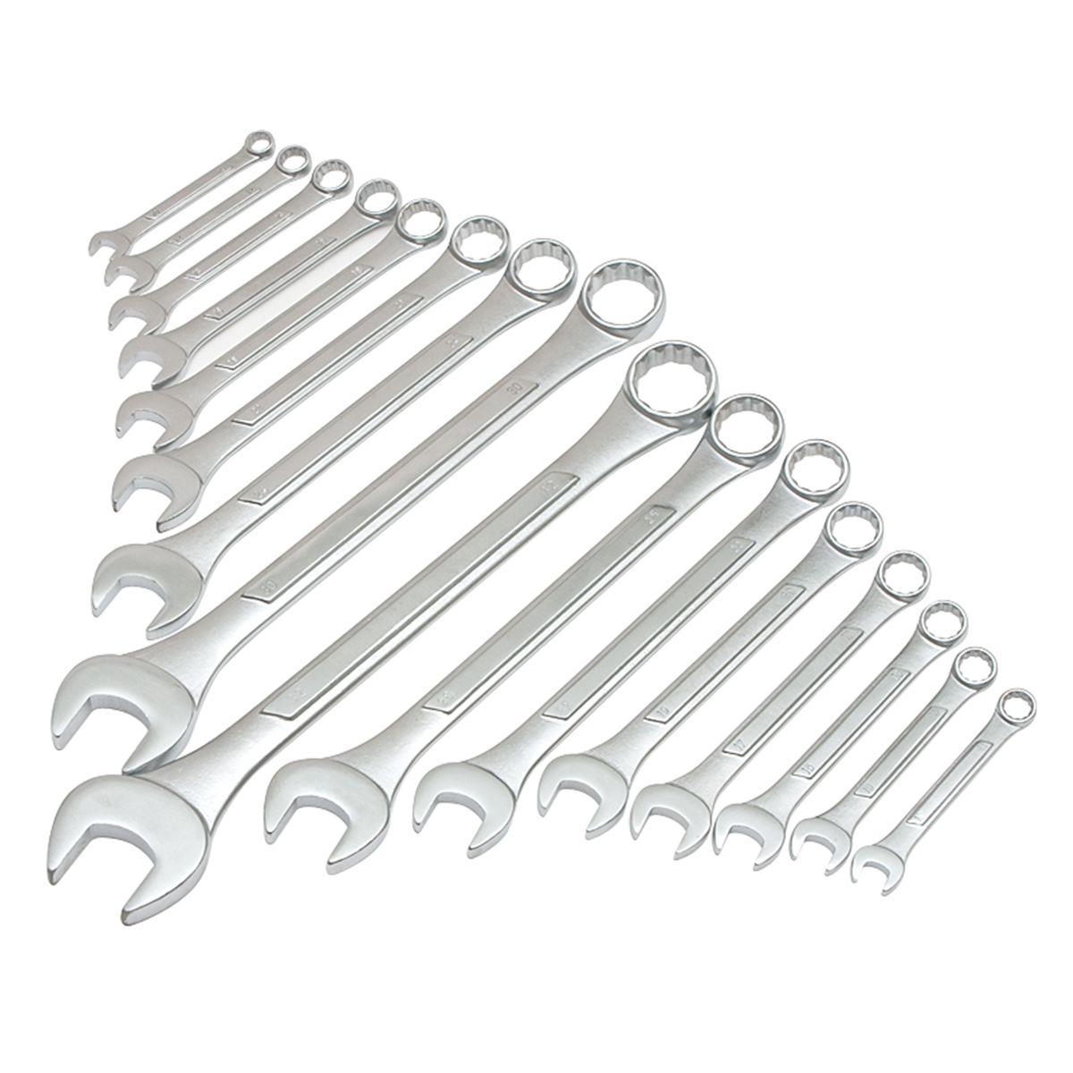 16pc Metric Raised Panel Wrench Set