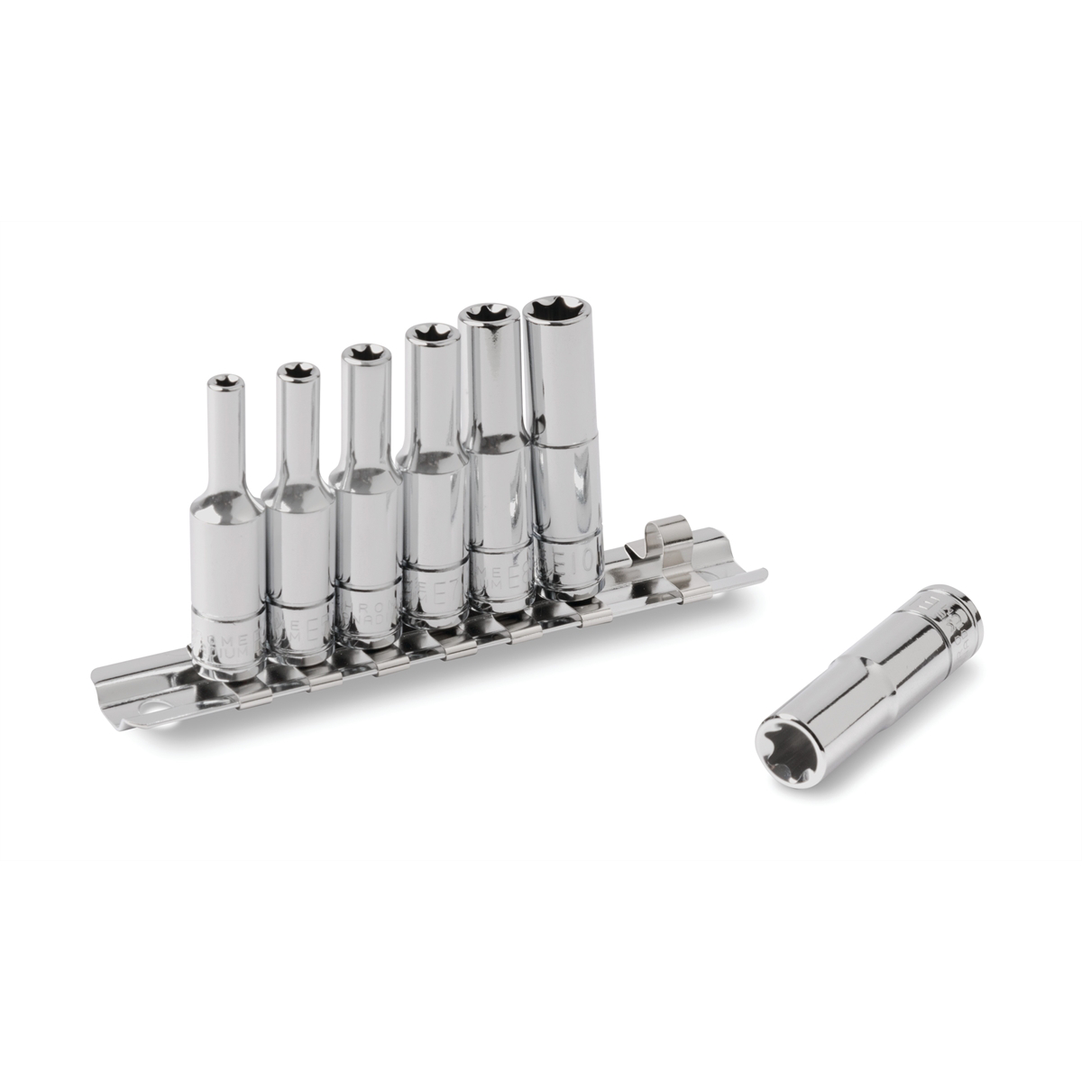 7PC 1/4" Drive Deep External Star Socket Set