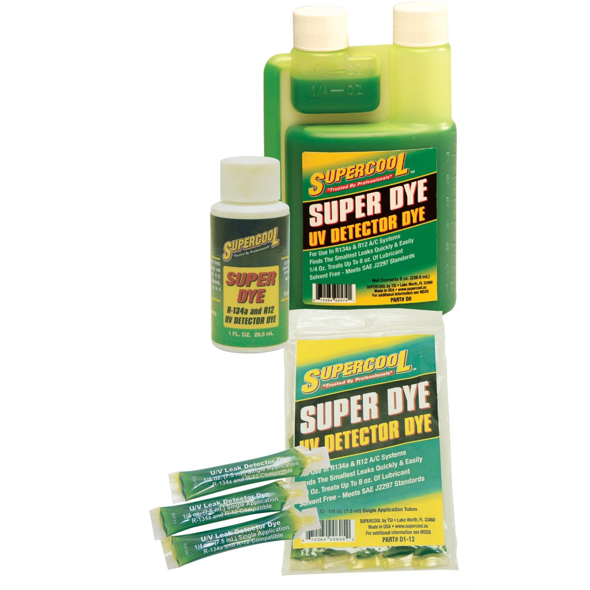 U/V Leak Detection Dye -1oz. (Case of 12)