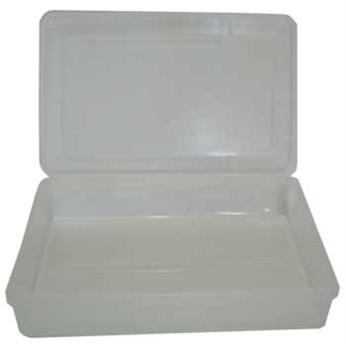 Plastic Box - 1 Compartment 3 1/4" x 3 1/8" x 1 3/8"