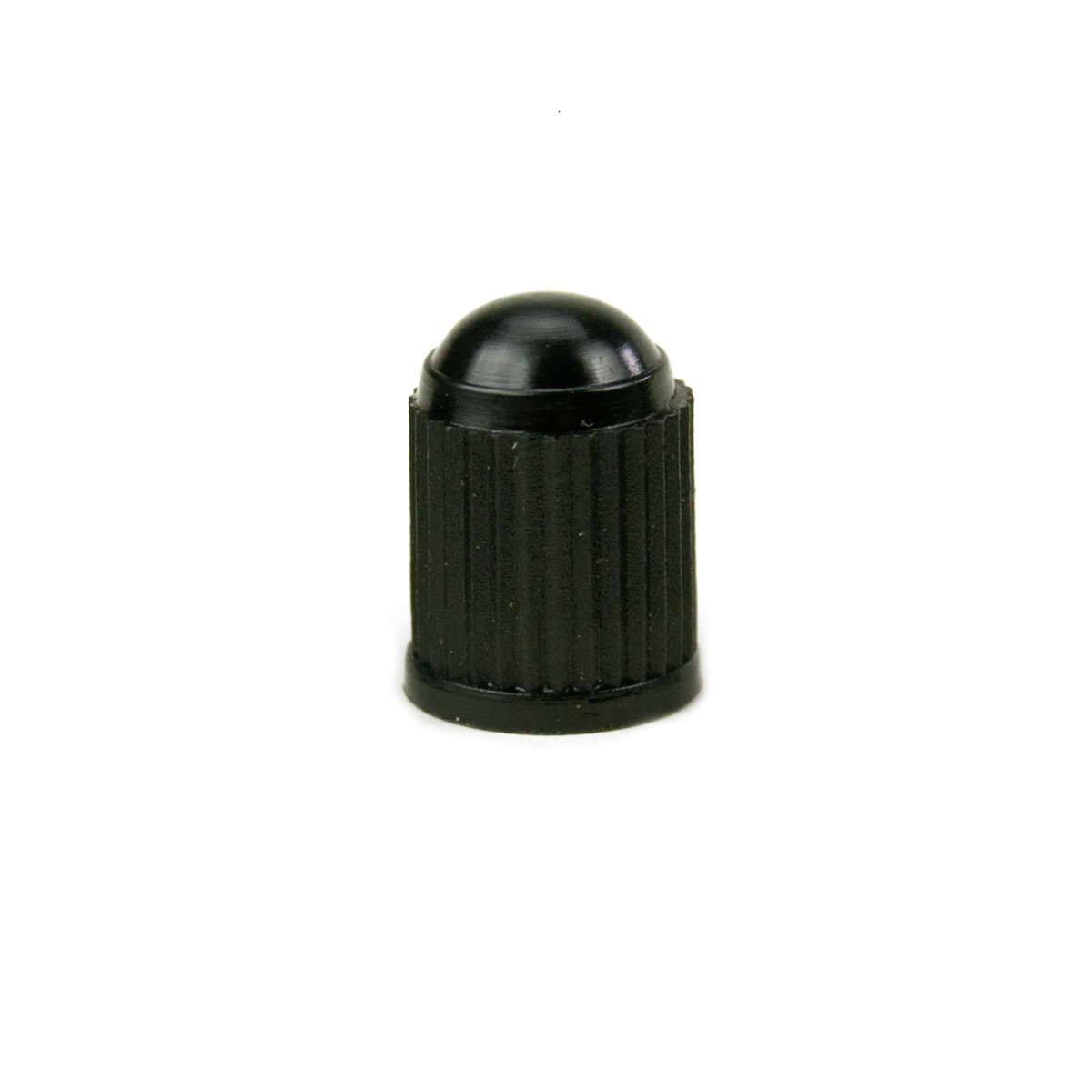 BLACK TIRE CAP WITH SILICONE SEAL (BAG OF 500)