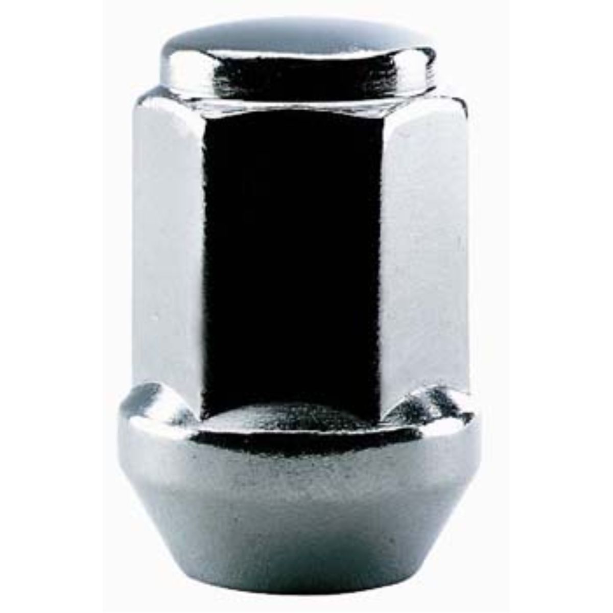 Metric Bulge Acorn Chrome Wheel Lug