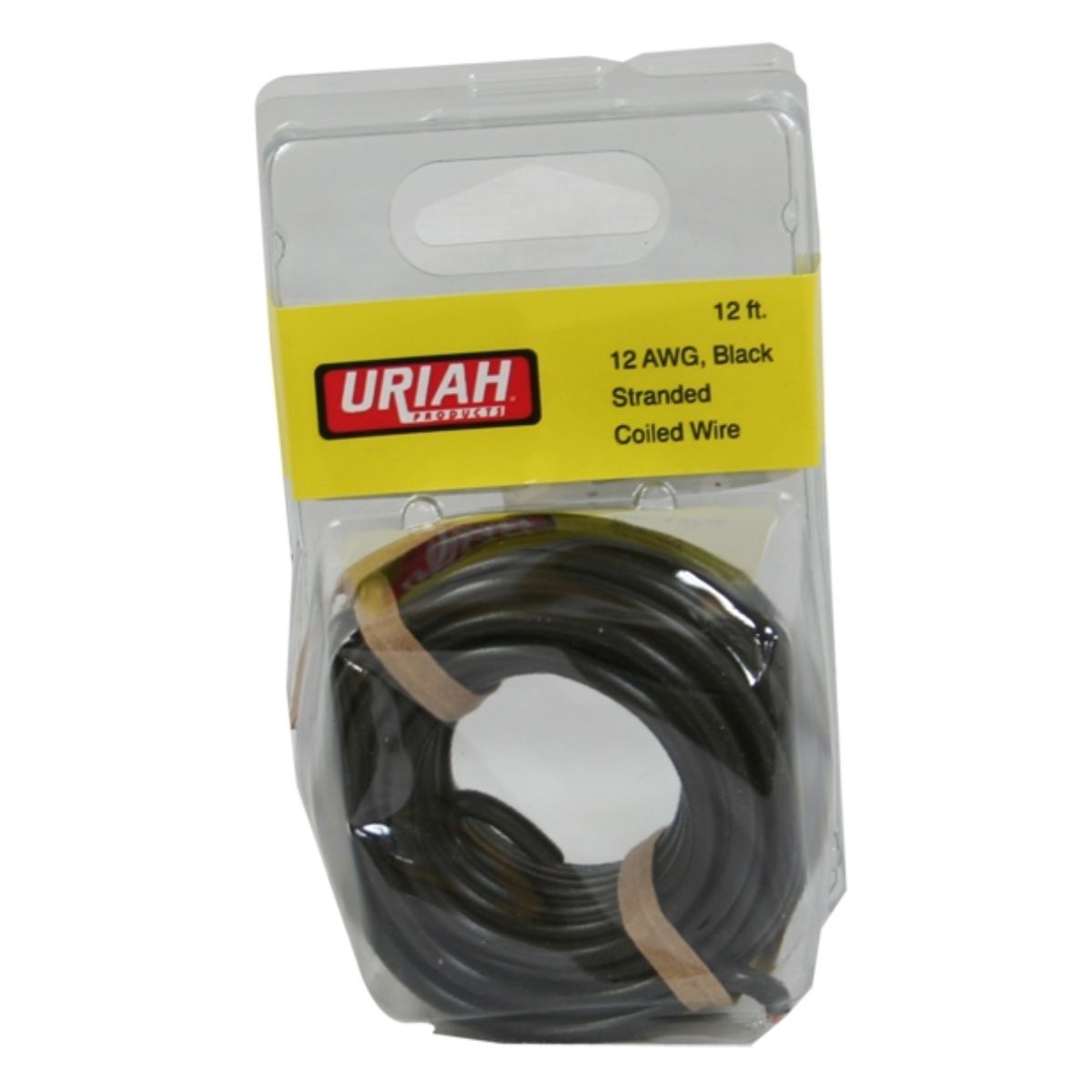 12 AWG Black Stranded 12'