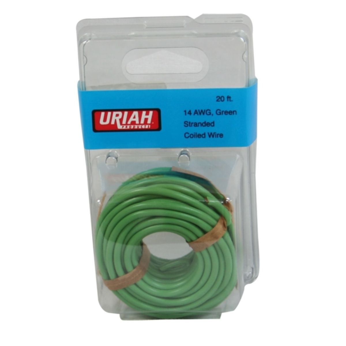 14 AWG Green Stranded 20'