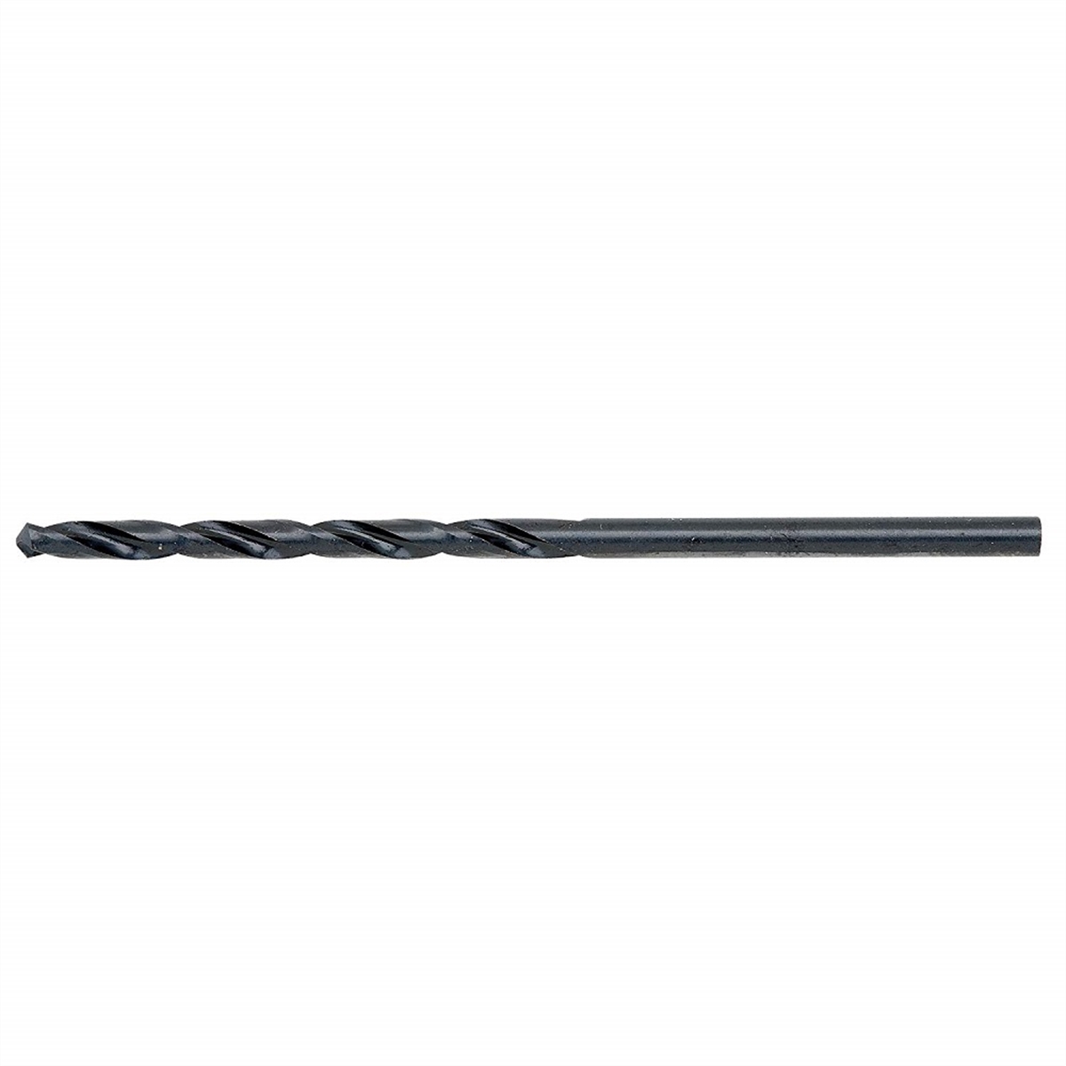 Number 1 Jobber Drill Bit, Black Oxide Wire Gauge