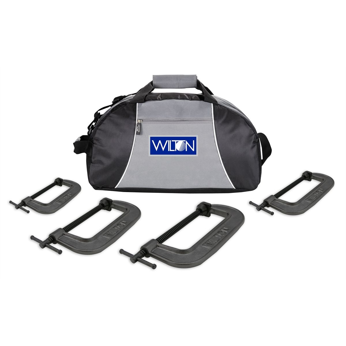 Wilton 4pc 540A Series C-Clamp Kit with Duffle Bag