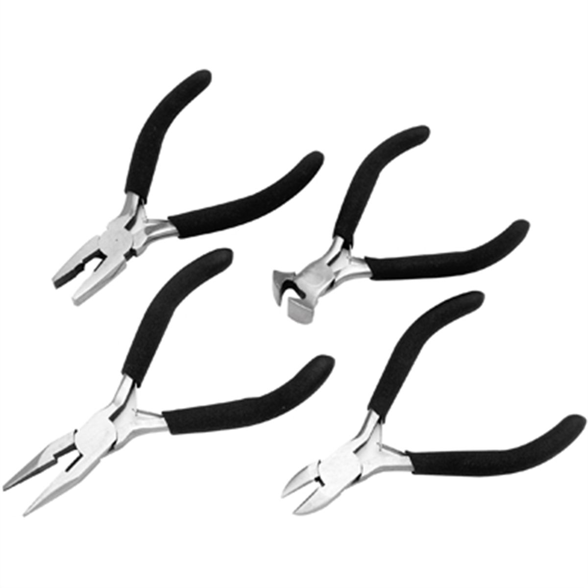 4 pc Mini Pliers Set