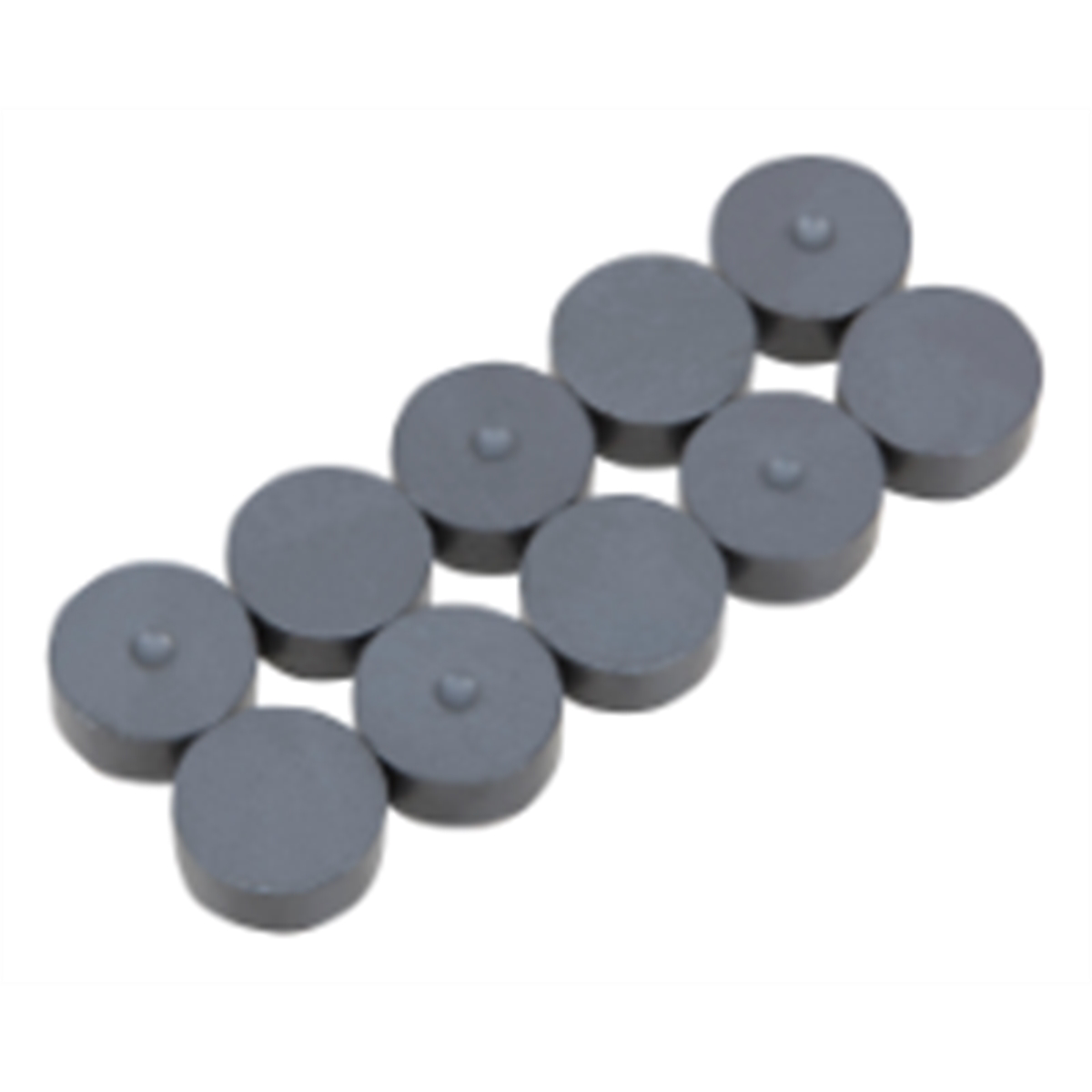 10 Piece 1/2" Ceramic Disc