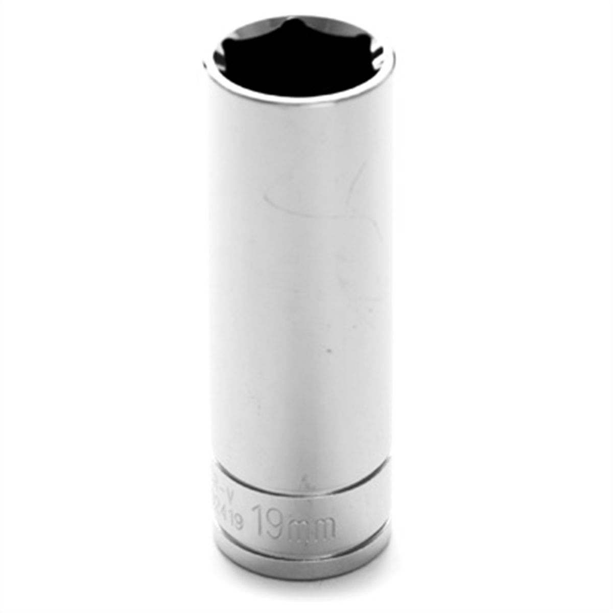 1/2" Dr 6pt Deep Socket 19mm