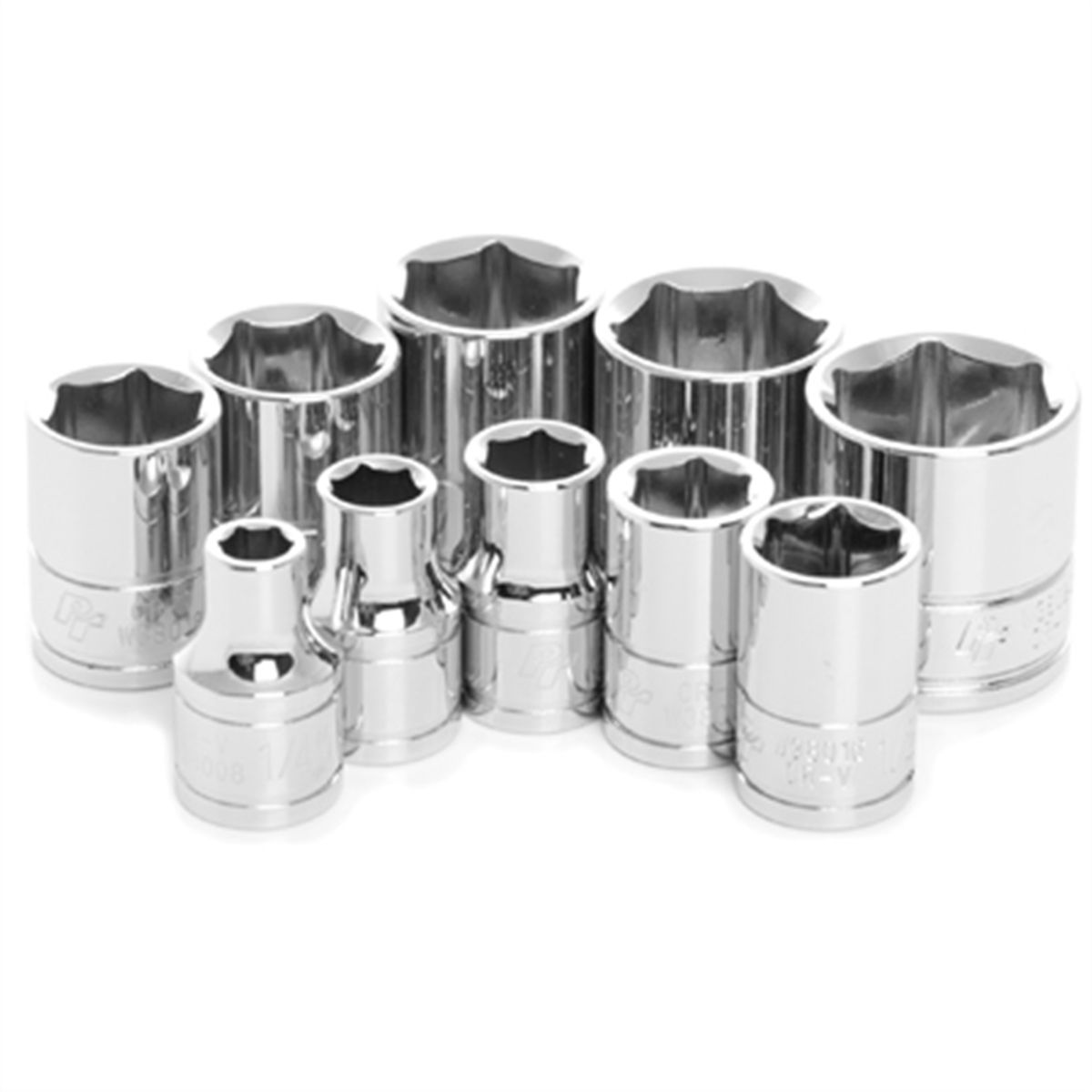 10 Pc 3/8'' Dr SAE Skt Set