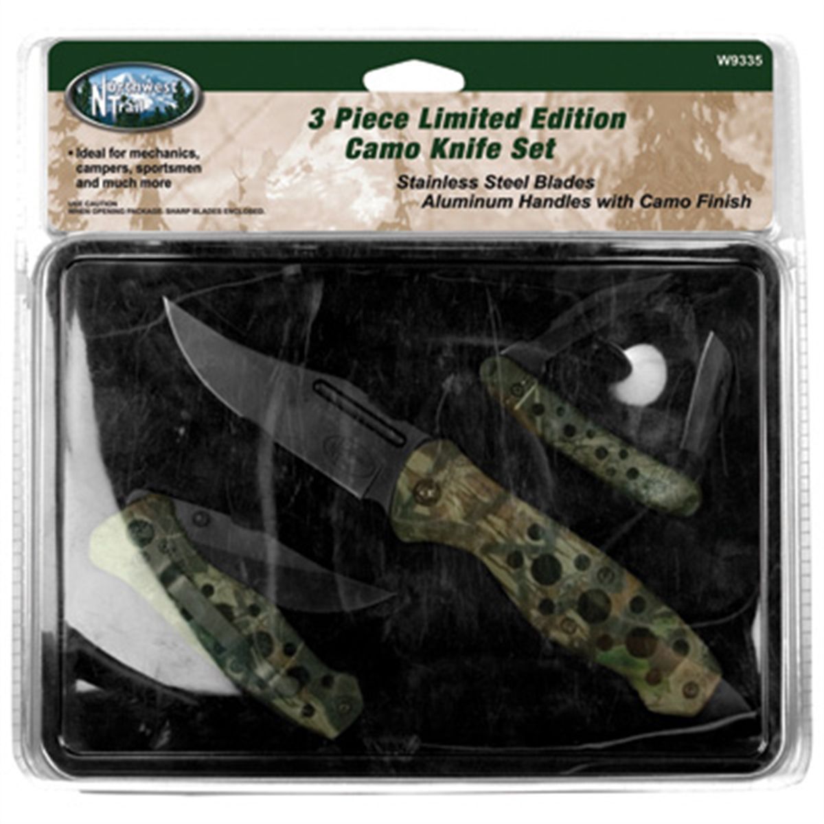 3pc LE Camo Knife Set