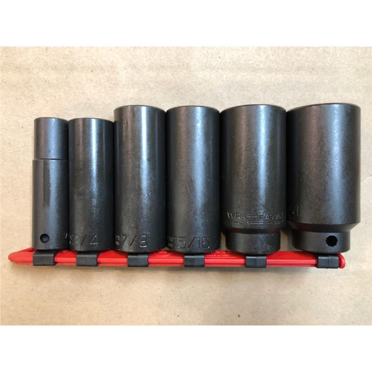 6PC Custom 1/2" Dr., Deep Impact Socket Set