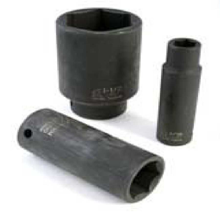 1/2 In Dr 6 Pt SAE Impact Socket - 1-3/8 In