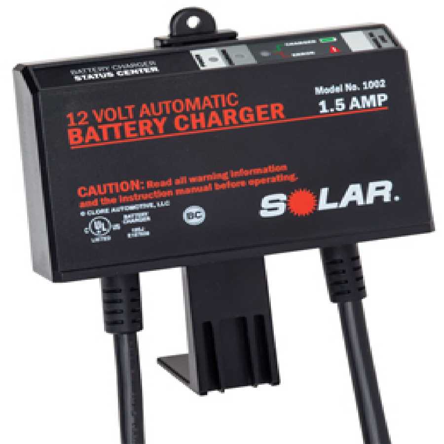 1.5 Amp 12 Volt Automatic On-Board Trickle Charger