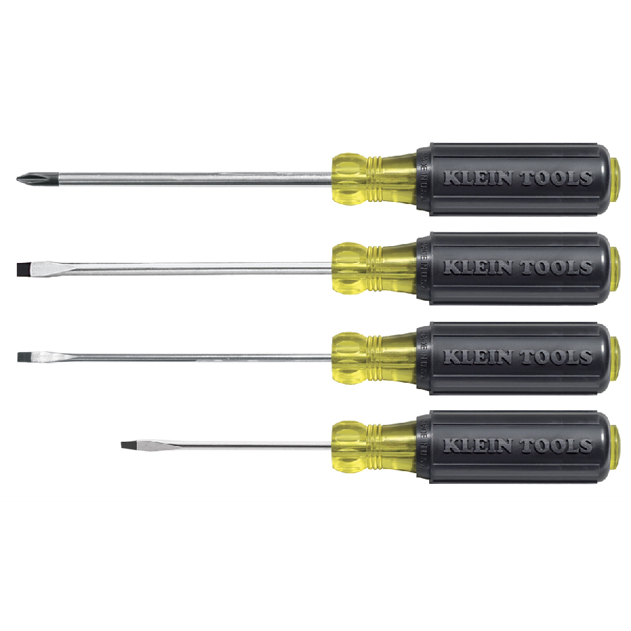 Mini Cushion Grip Screwdriver Set - 4-Pc