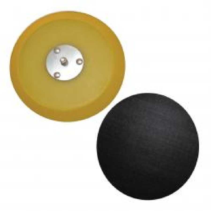 Dual Action Medium Riveted with Hook Sanding Pad - 6 In