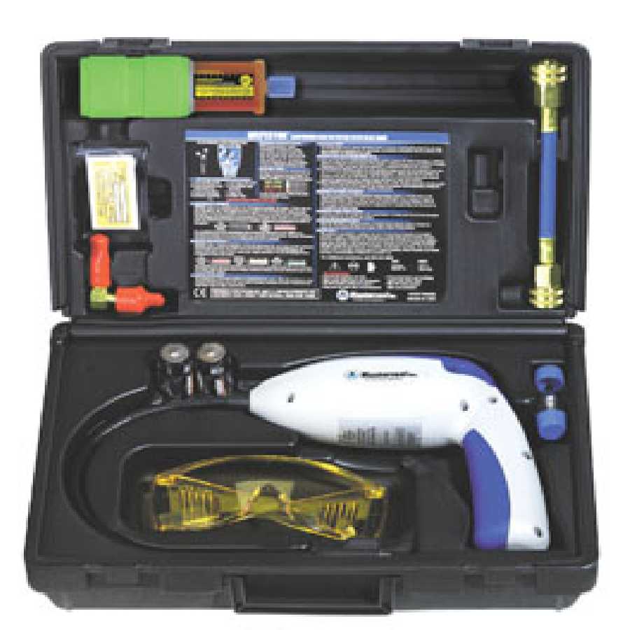 Complete Electronic Leak Detector with UV Light and 10 Applicati