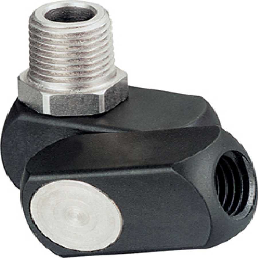 Dynaswivel 360 Degree Portable Airtool Adapter - 1/4" Composite