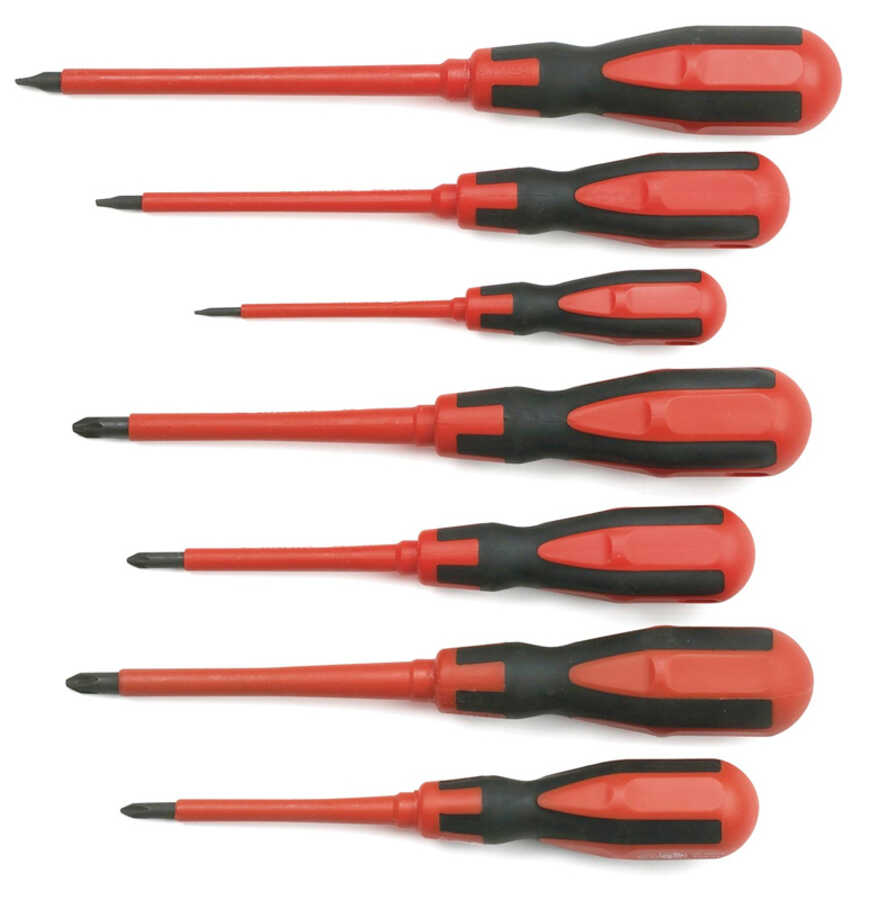 Insulated Screwdriver Set 7 Pc