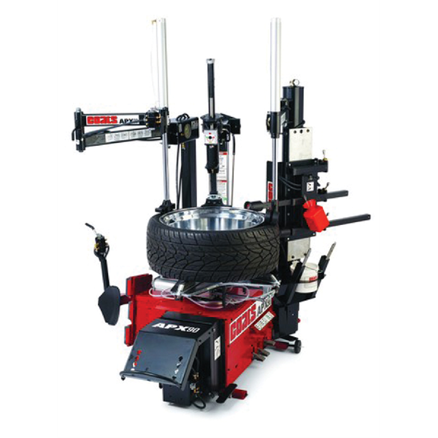 APX90E Rim Clamp Tire Changer with Electric Drive