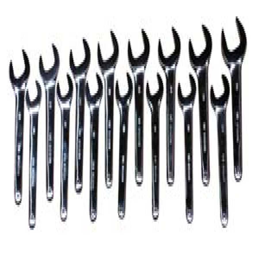 Metric Service Wrench Set - 15-Pc