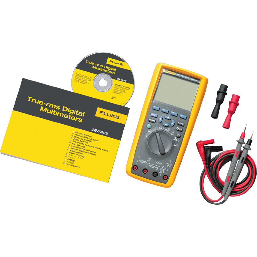 True-rms Electronics Logging Multimeter with TrendCapture