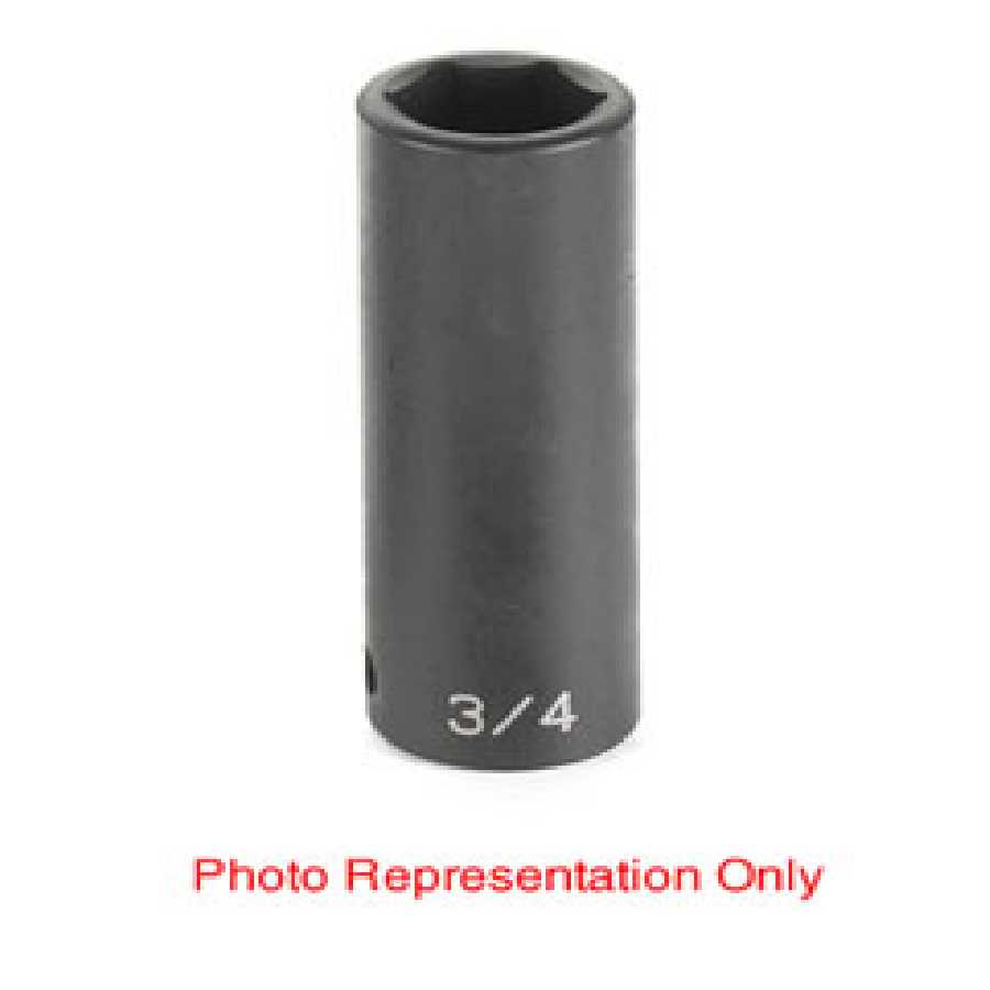 1/2 In Drive 6 Pt Deep Impact Socket - 1-1/8 In