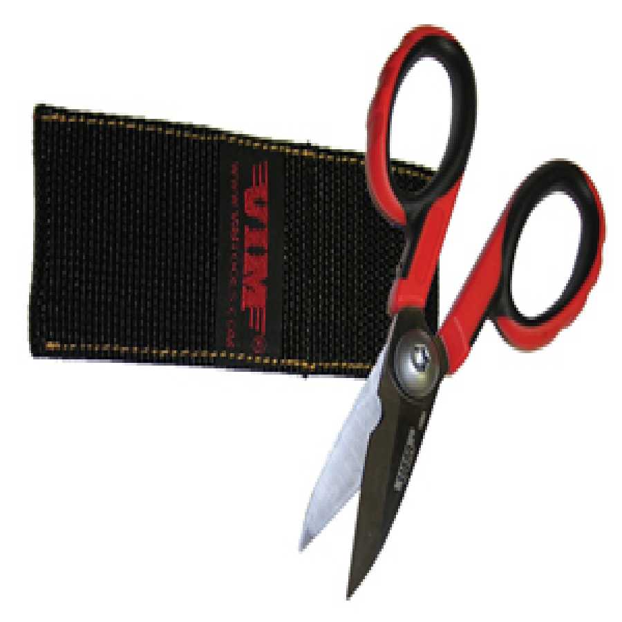 Heavy Duty Work Shears with Belt Loop Sheath