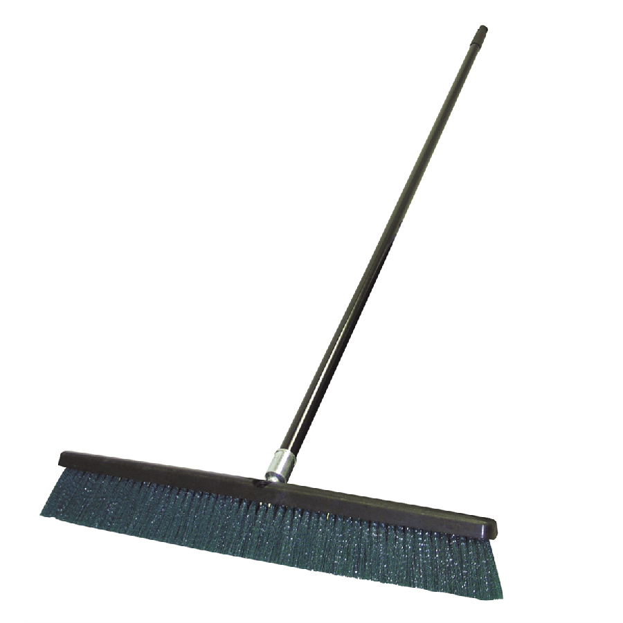 24" Garage Broom w/ 60" Metal Handle