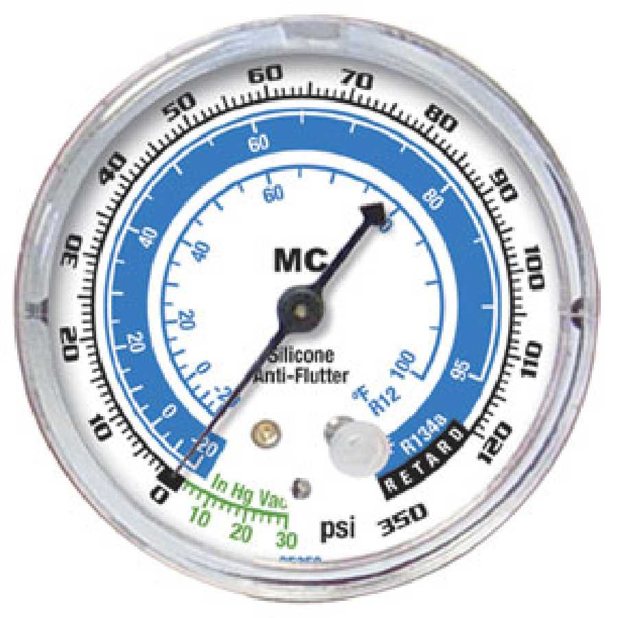 2-1/2" Low Side R-134A/R-12 Replacement Gauge