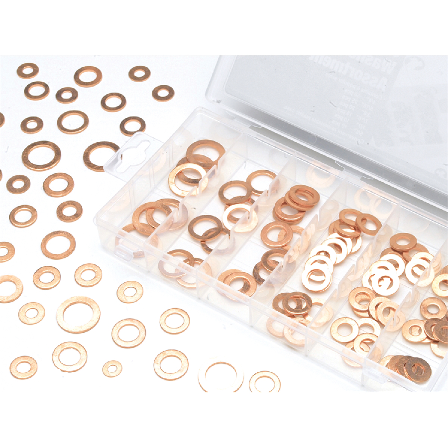 Copper Washer Hardware Kit - 110-Pc