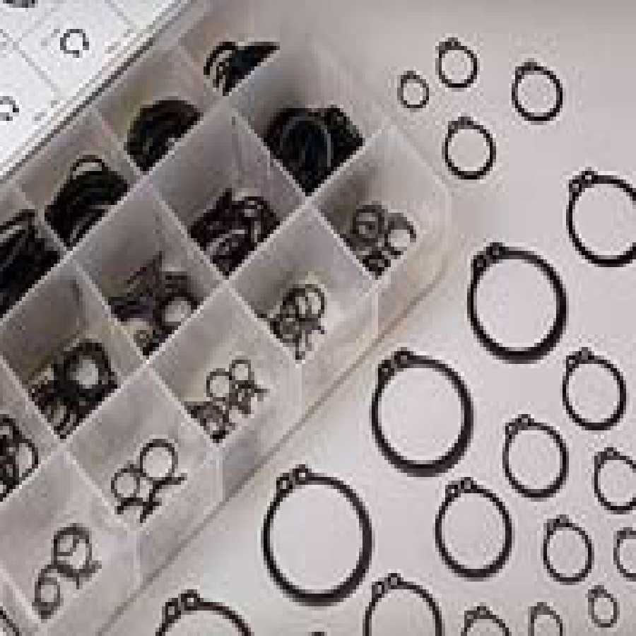 Snap Ring Hardware Kit - 300-Pc