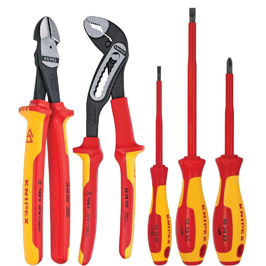 989820 Automotive Insulated Tool Set 98 98 20 US - 5-Pc