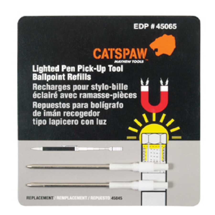 Refill Pen for CatsPaw Lighted Pen Pick Up Tool