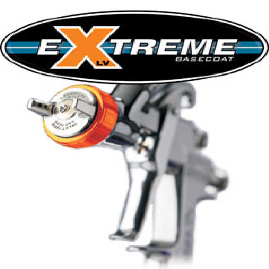 LPH400-134LVX Extreme Basecoat Spray Gun with 700 ml Cup