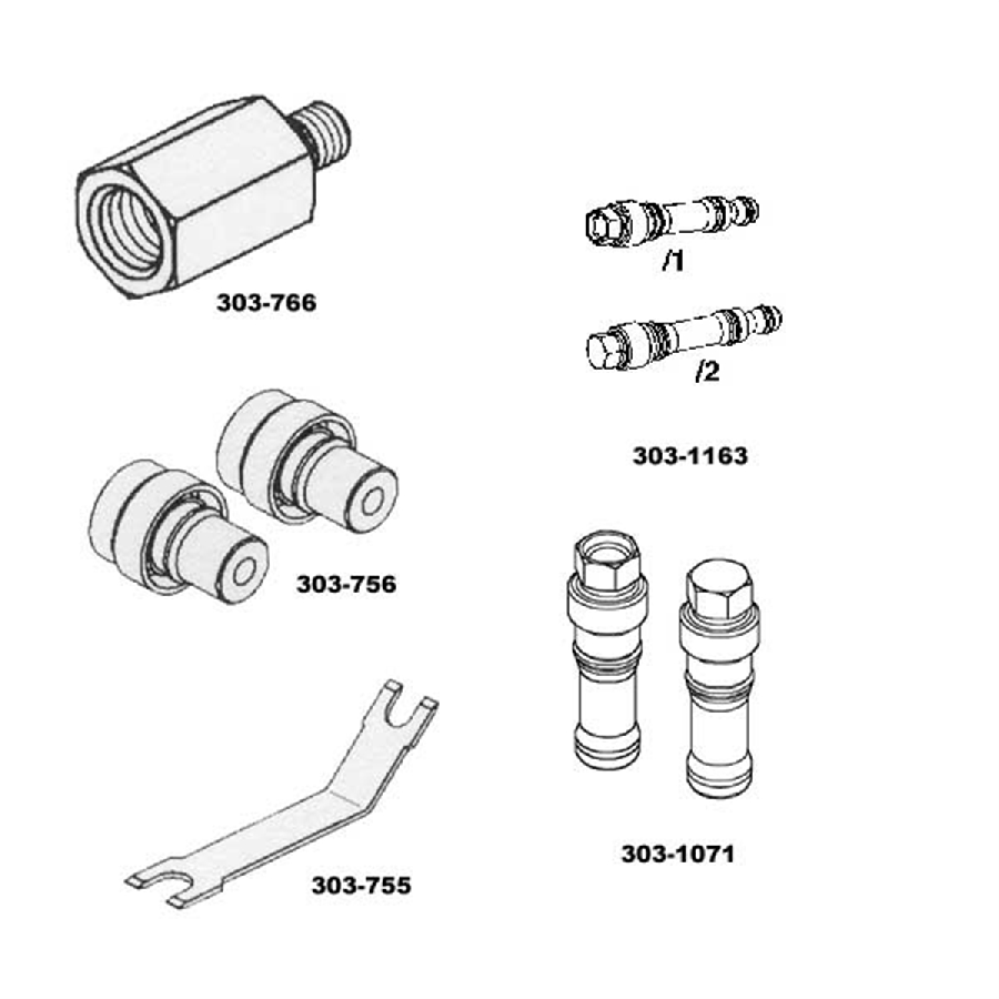 Fuel Injector Rail Pressure Kit 6L