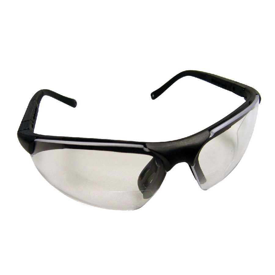 Sidewinders Readers Safety Glasses - +1.00x Strength