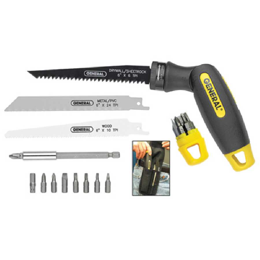 QUAD Saw/Driver Set - 14-Pc